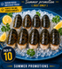 Raw Scottish Lobster Tails (10 pack)