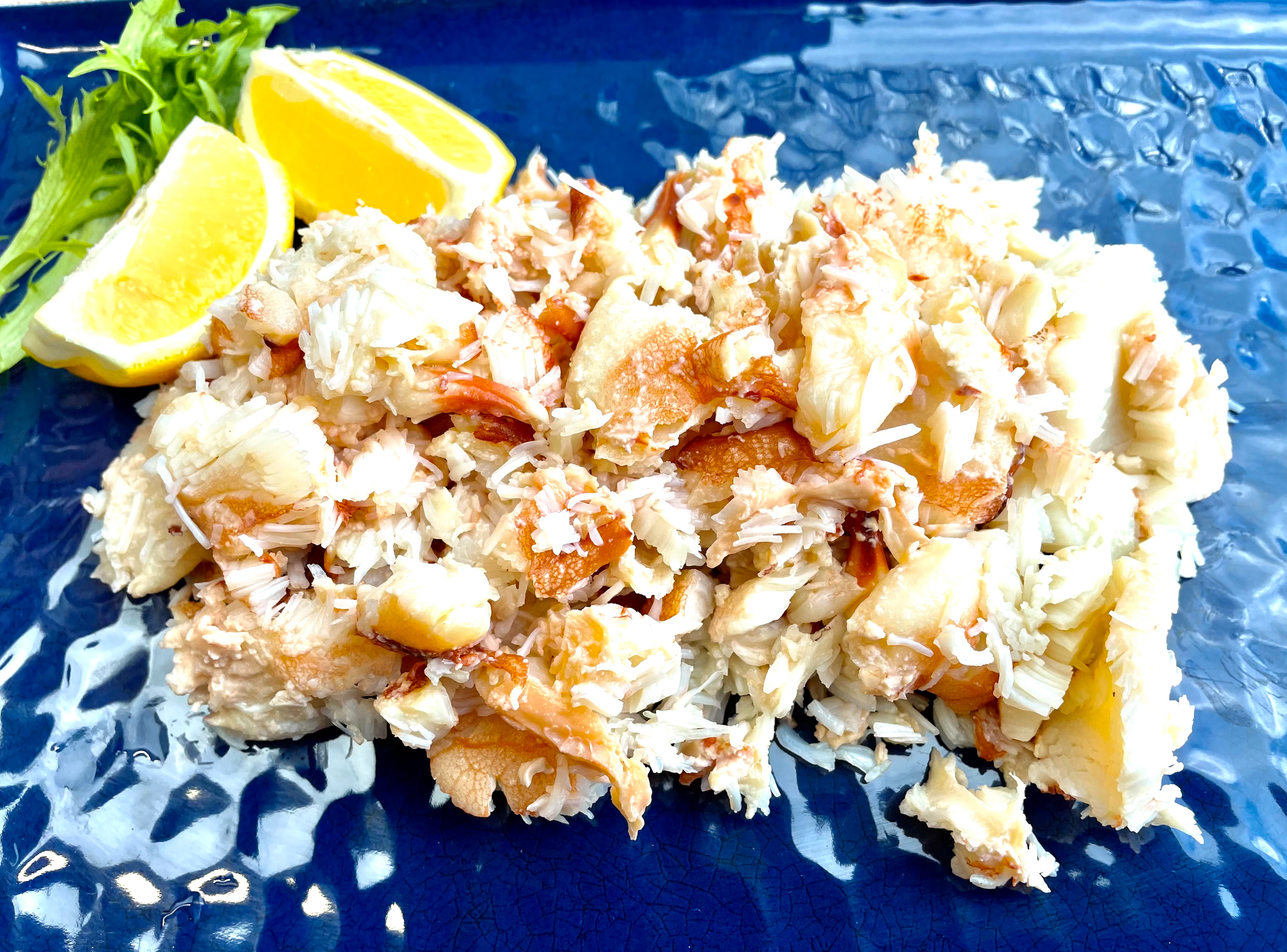 White online crab meat