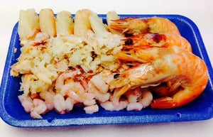 ${product_type Snack tray No 2. ( Crabmeat/Cocktail claws/shrimp/Crevettes) The Berwick Shellfish Co.